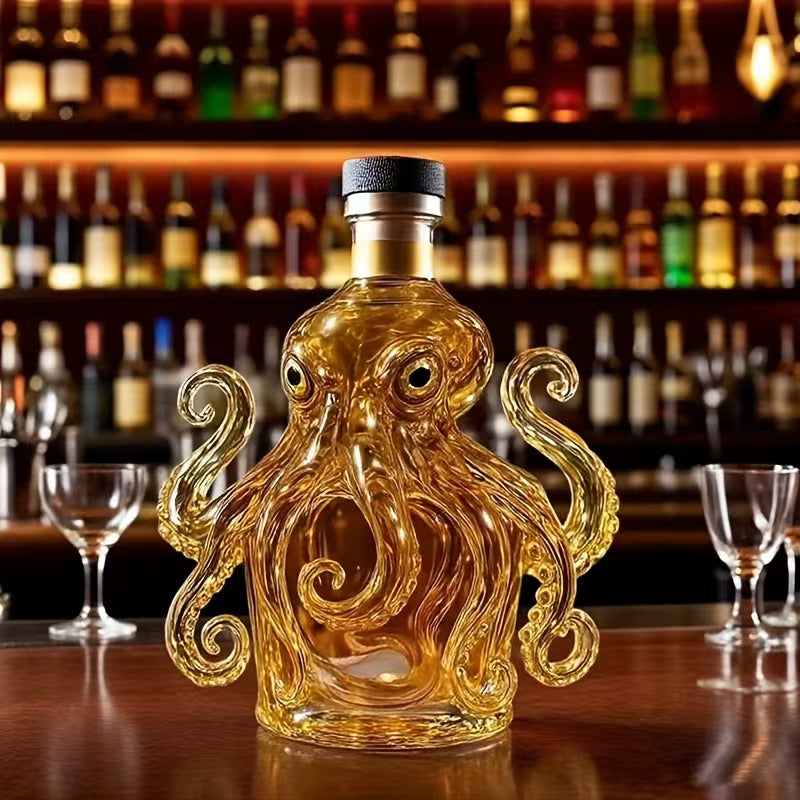Octopus Whisky Fles
