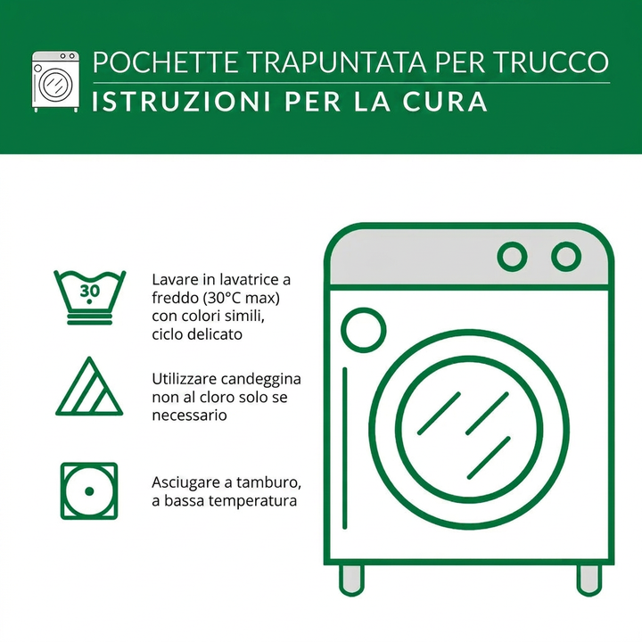 Melissa - Gewatteerde toilettas Boommotief