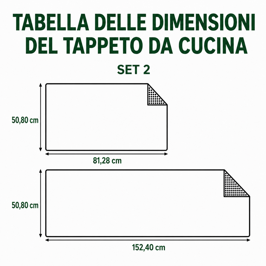 Truus - Keukenmat Kerst met Kerstman