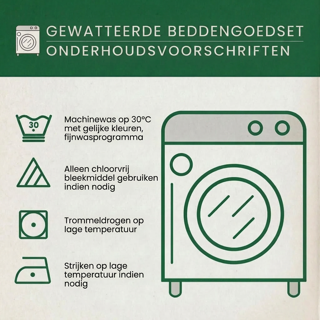 Matrasbeddegoedset 3-delig - Stralende Zon