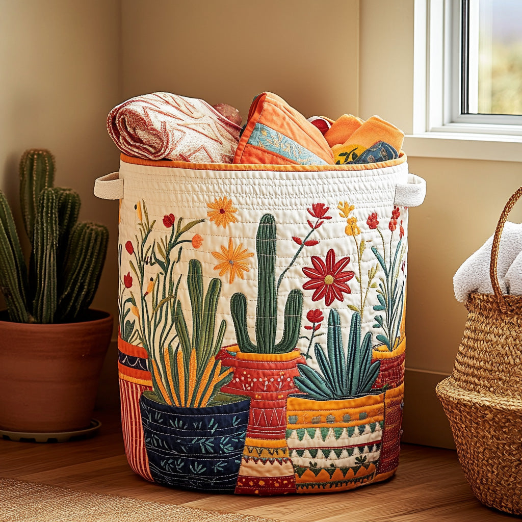 Gevulde Wasmand - Zonsondergang op de Cactus