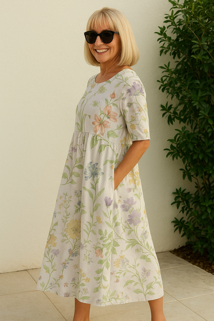 LUNA RELAXTE MIDI-JURK