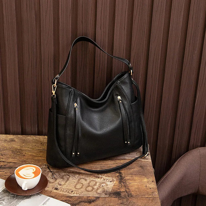 Wendy™ | Leren tas met franjes