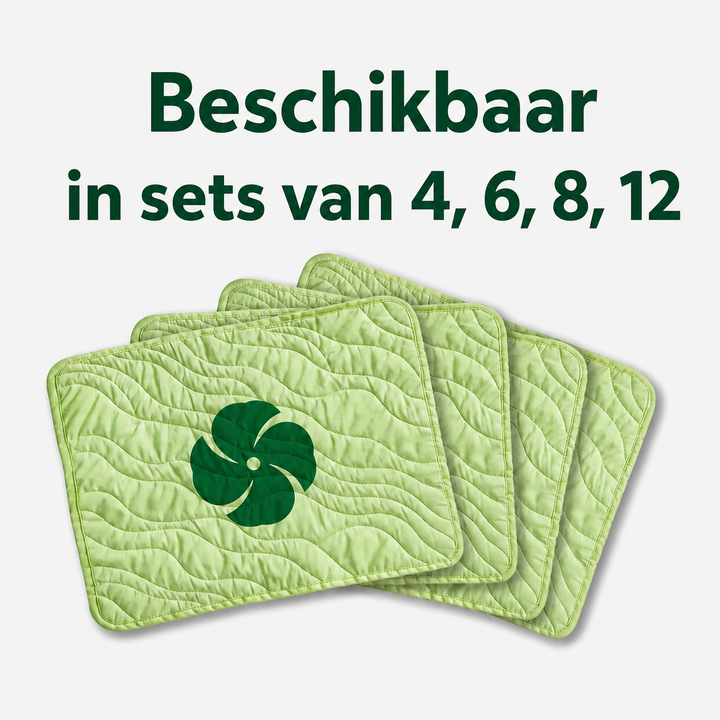 Noor - Gewatteerde placemat Helder Kip Weide
