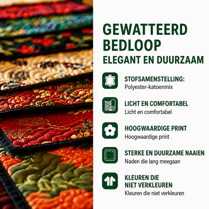Femke - Gewatteerde deken Notenkraker Parade