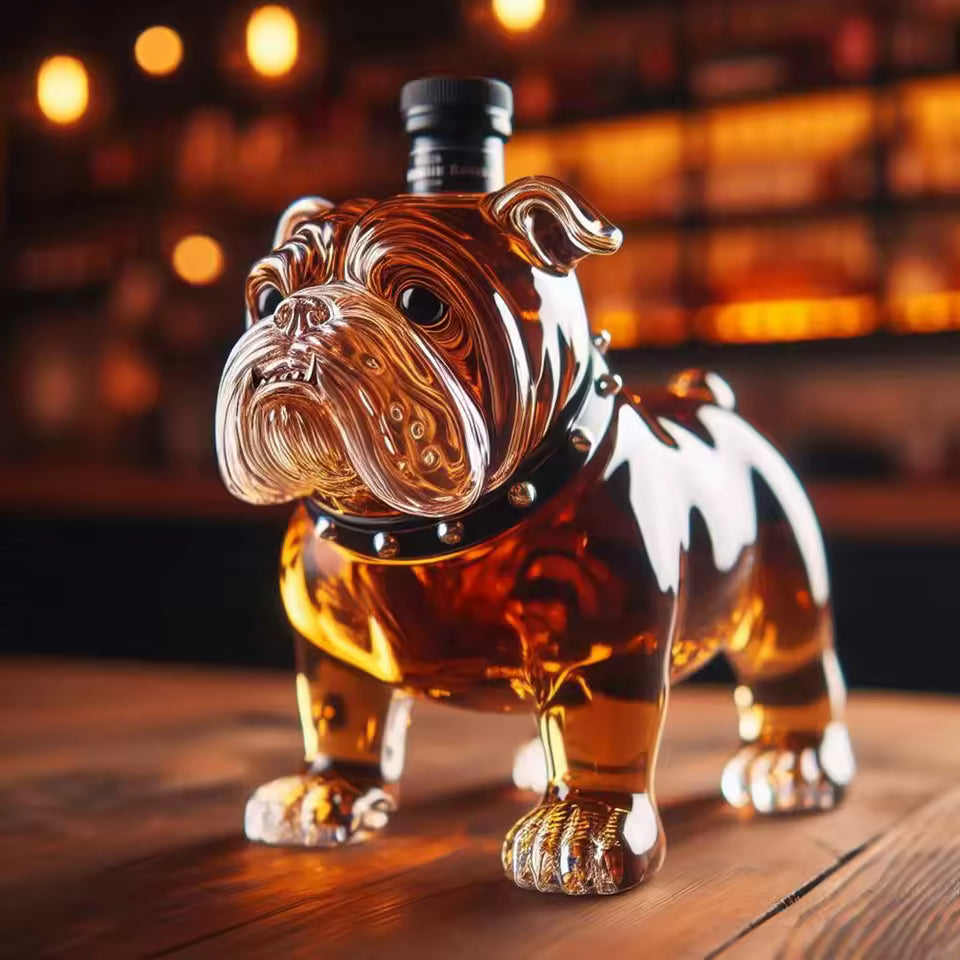 Bulldog Whisky Fles