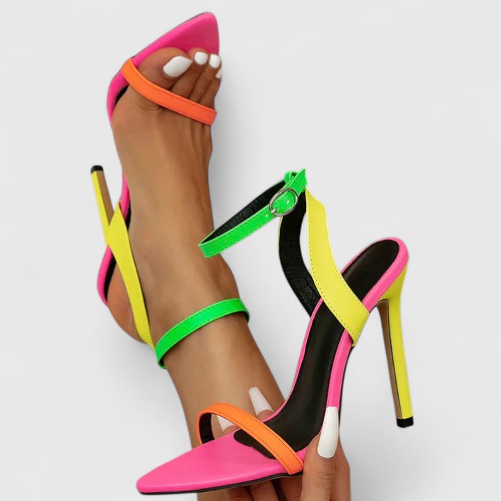 Olive - Pumps met naaldhakken