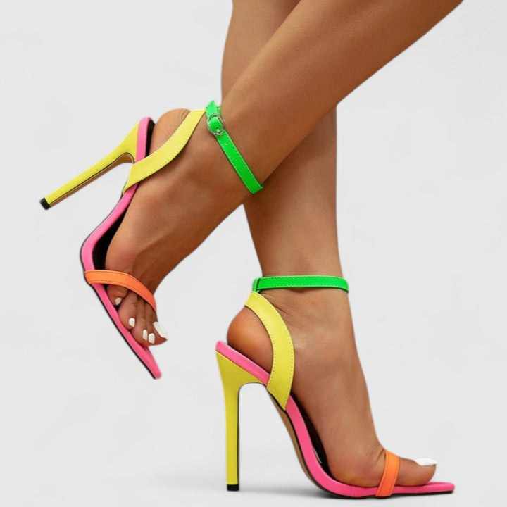 Olive - Pumps met naaldhakken