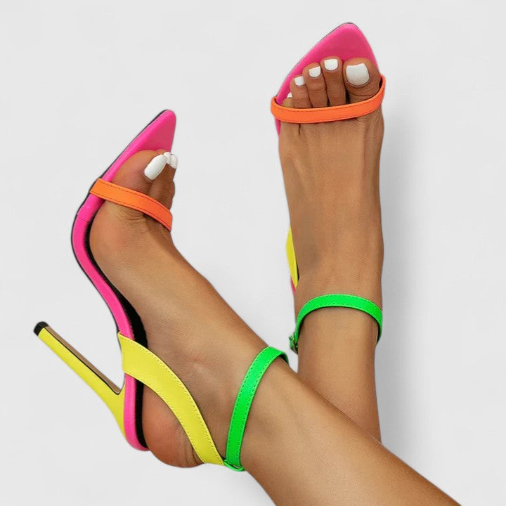 Olive - Pumps met naaldhakken