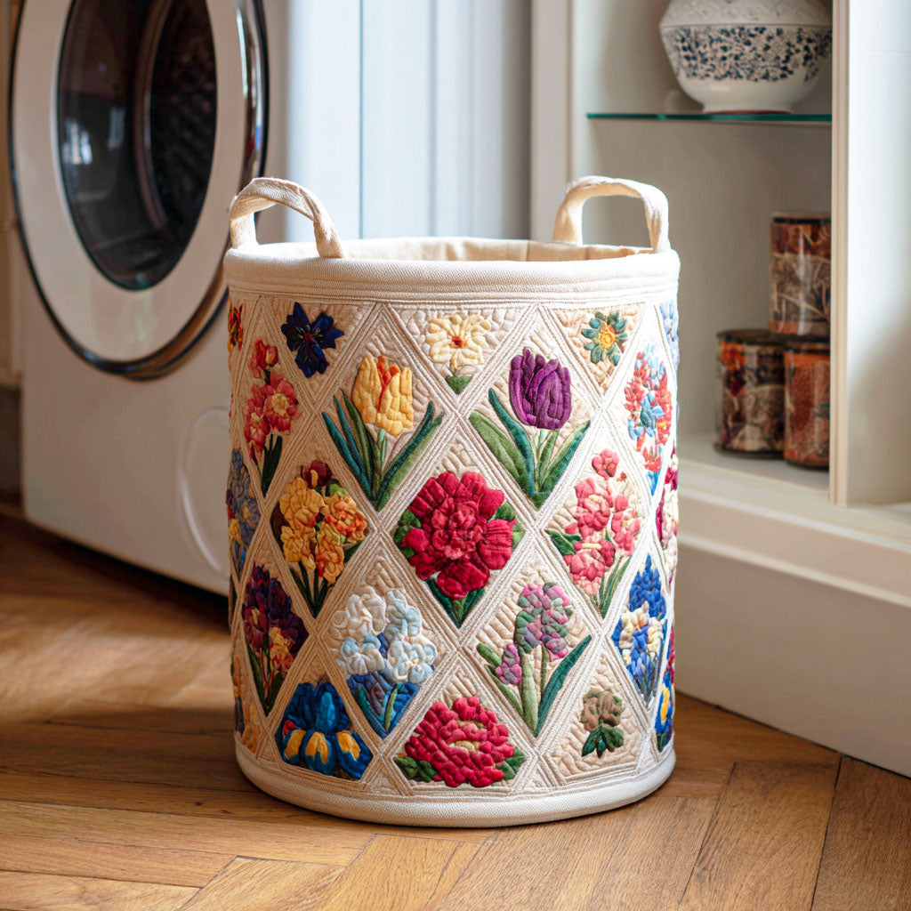 Luxe Wasmand - Lente Bloemen