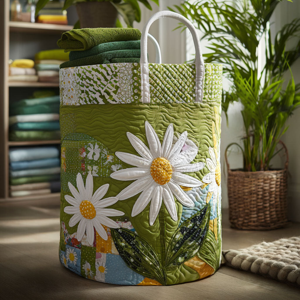 Gequilt Wasmand - Zonnige Stelen