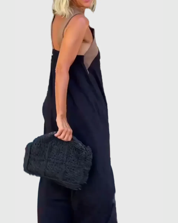 Elena | Elegante soepelvallende maxi-jurk
