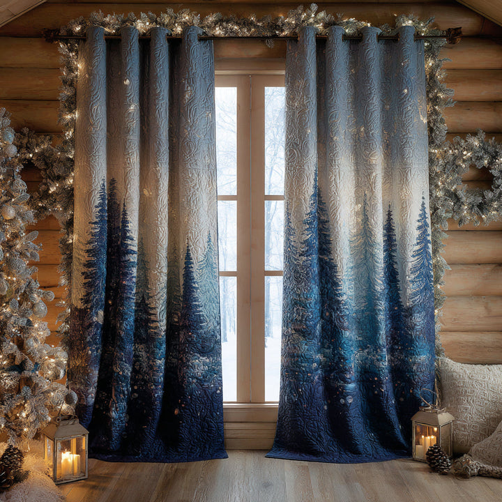 Quilted Gordijnen Woodland Retreat NCU0DV8555