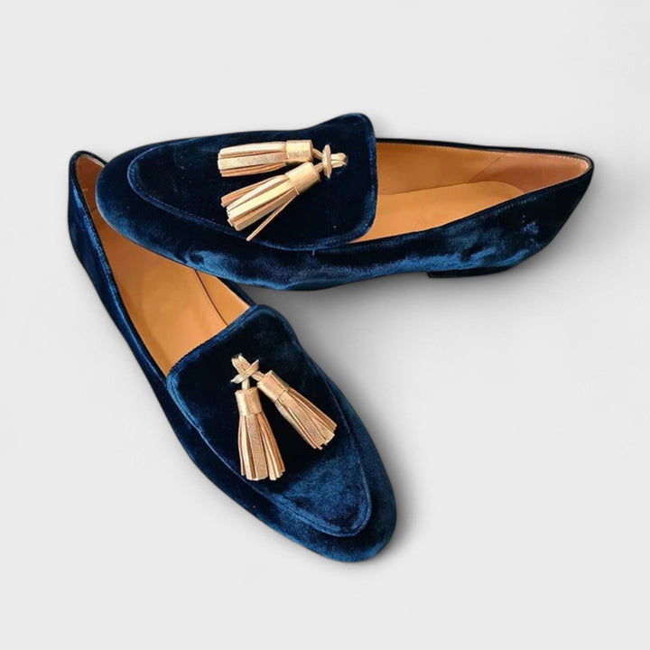 Quinnlyn™ | Vintage mocassins met franjes